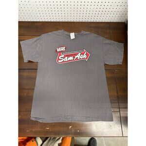 Lg Grey Vans Warped Tour Shirt Pre-Owned